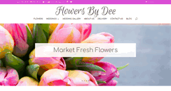 Desktop Screenshot of flowersbydee.com
